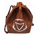 Dice Bag PU Leather - Brown