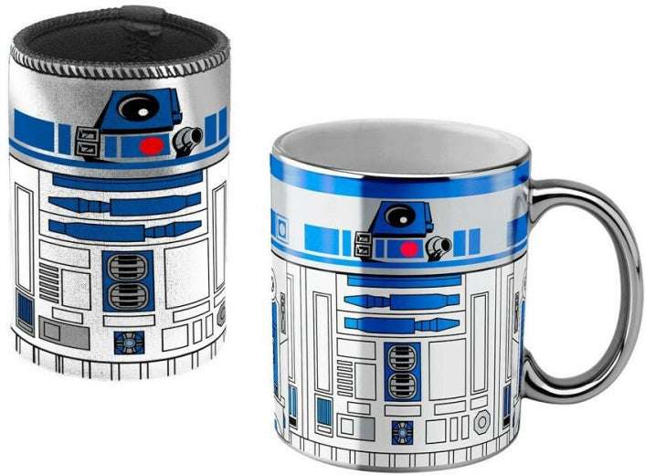 Star Wars Coffee Mug and Can Cooler Pack R2D2