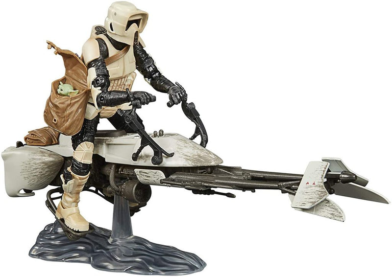 Star Wars Black Series - Speeder Bike & Child Amazon Excl