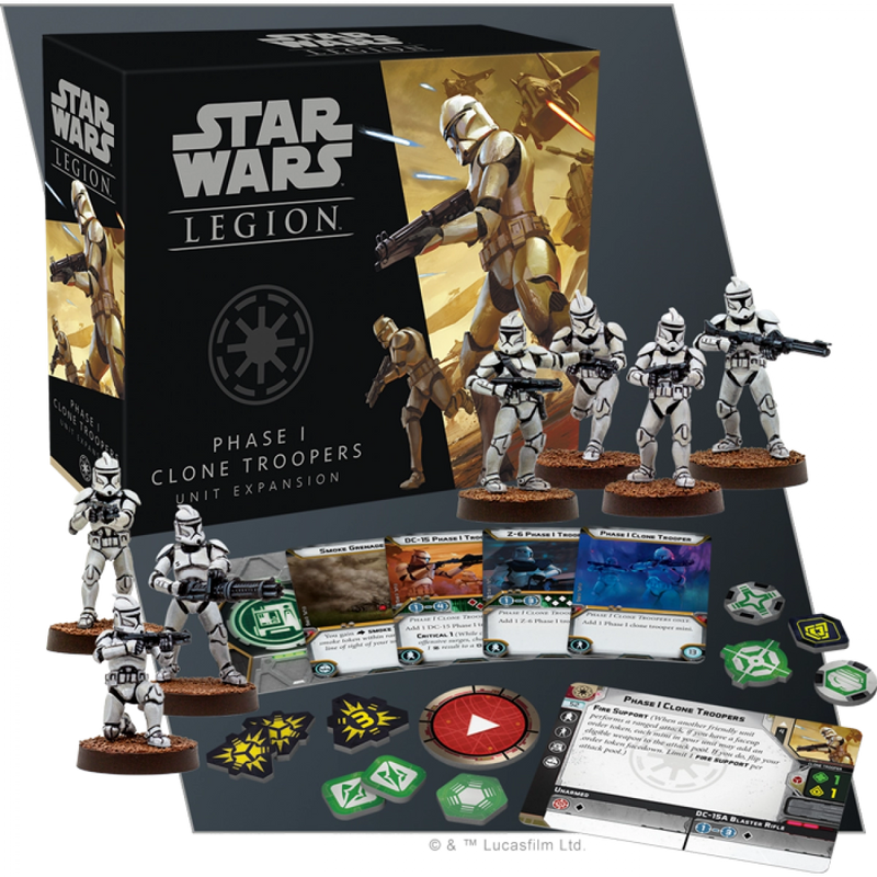 Star Wars Legion Phase 1 Clone Troopers