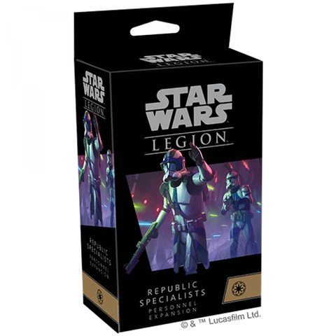 Star Wars: Legion Republic Specialists Personnel Expansions