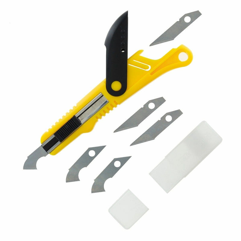 Vallejo - Hobby Tools - Plastic Cutter Scriber Tool & 5 Spare Blades