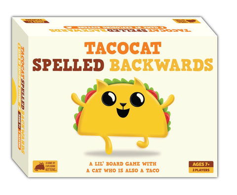 Tacocat Spelled Backwards - By Exploding Kittens