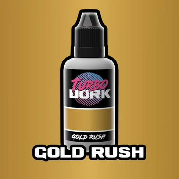 Turbo Dork Gold Rush Metallic Acrylic Paint 20ml Bottle