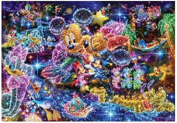 Tenyo Puzzle Disney Mickey & Friends Wish to the Stars Puzzle 1,000 pieces