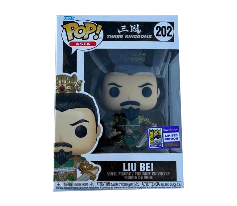 Three Kingdoms - Liu Bei Pop! Asia SDCC 2023 Summer Convention Exclusive Pop! Vinyl