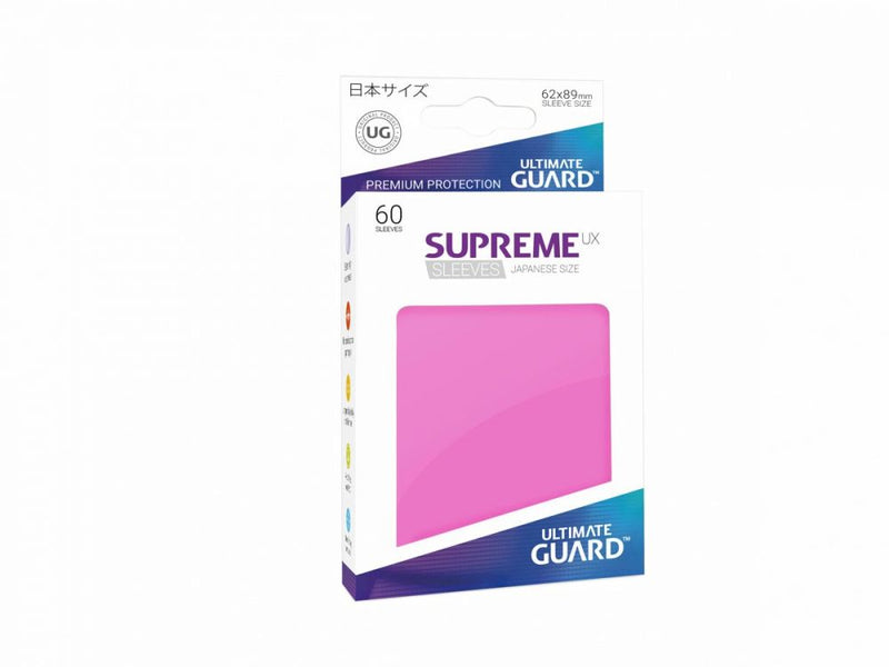 Ultimate Guard Supreme UX Sleeves Japanese Size Pink (60)