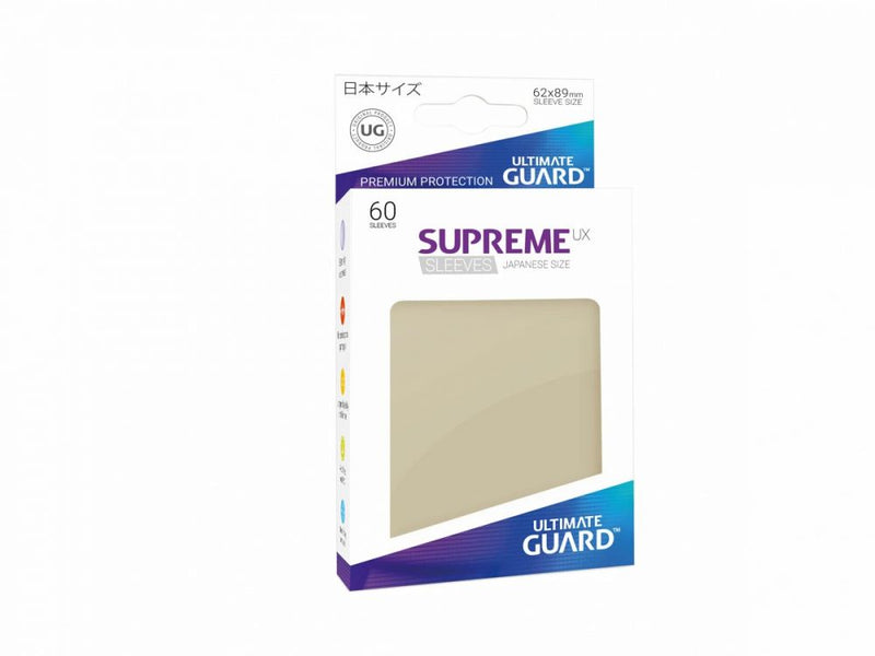 Ultimate Guard Supreme UX Sleeves Japanese Size Sand (60)