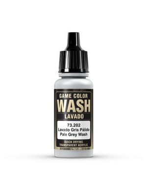 Vallejo - Game Colour -  Wash - Pale Grey 17 ml