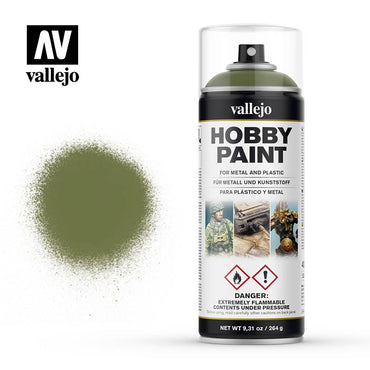 Vallejo 28027 Aerosol Goblin Green 400ml Hobby Spray Paint