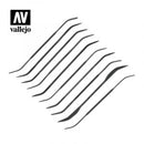 Vallejo - Hobby Tools - Budget riffler file set (10 pack)