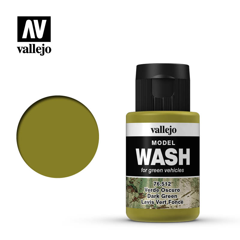 Vallejo - Model Wash - Dark Green 35 ml