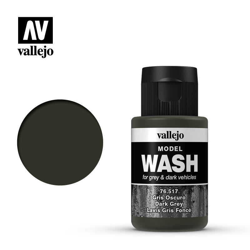 Vallejo - Model Wash - Dark Grey 35 ml