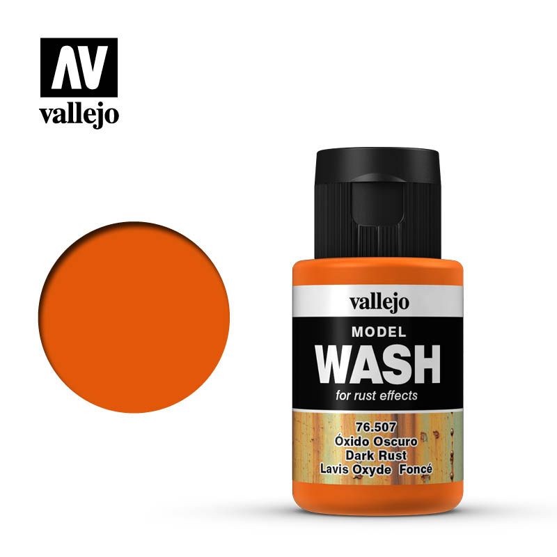 Vallejo - Model Wash - Dark Rust 35 ml