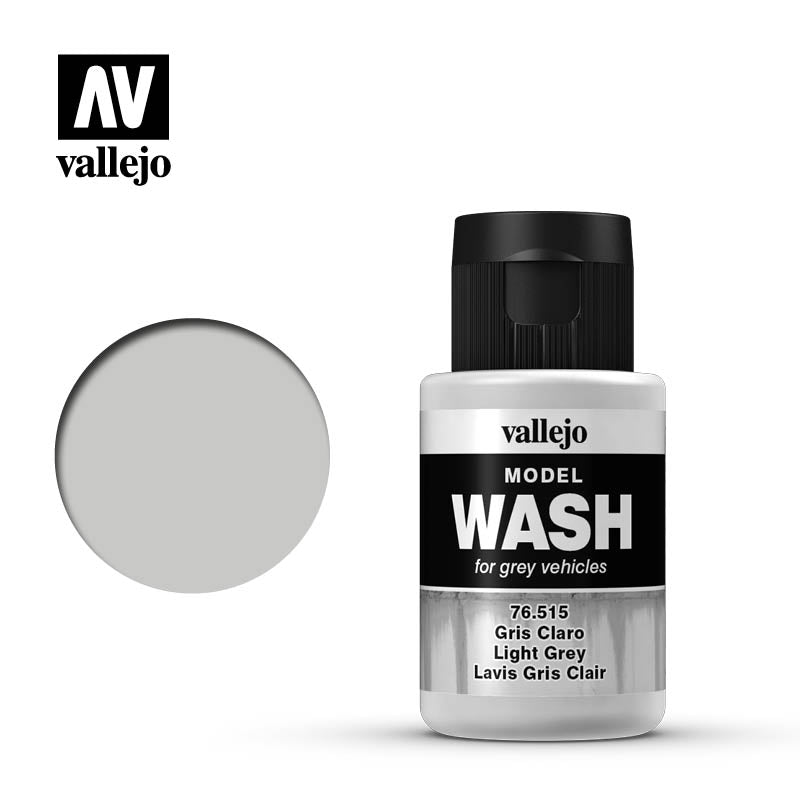 Vallejo - Model Wash - Light Grey - 35 ml