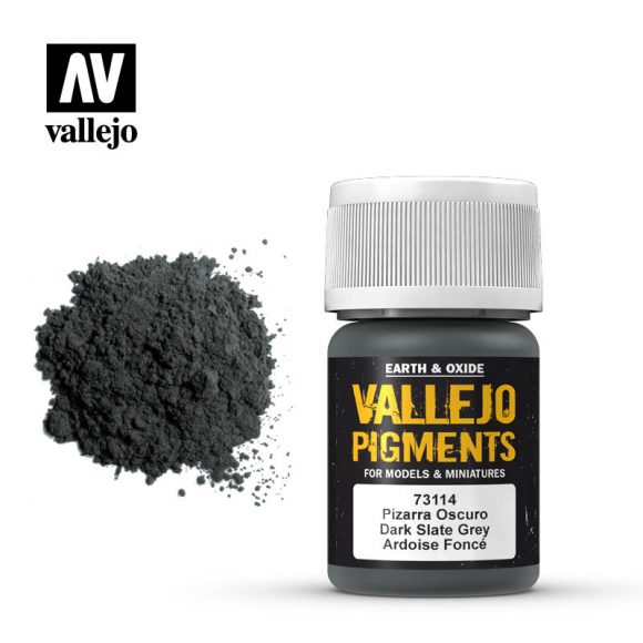 Vallejo - Pigments - Dark Slate Grey 30 ml