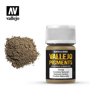 Vallejo Pigments Natural Umber 30 ml