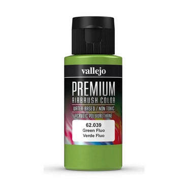 Vallejo Premium Colour - Fluorescent Green 60 ml
