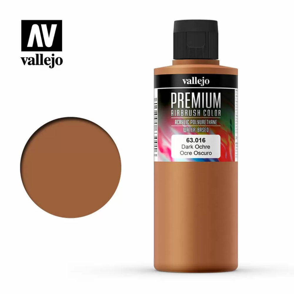 Vallejo Premium Colour - Dark Ochre 200ml