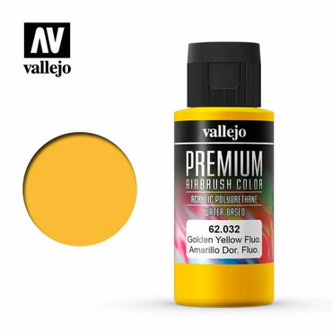 Vallejo Premium Colour - Fluorescent Gondel Yellow 60 ml