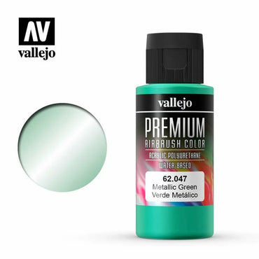 Vallejo Premium Colour - Metallic Green 60 ml