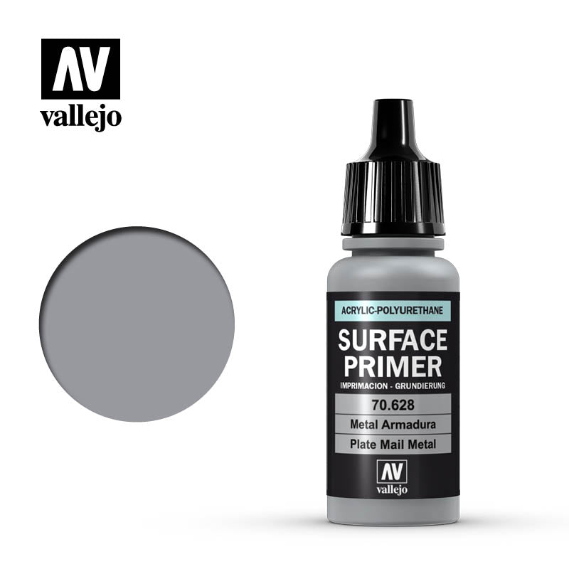 Vallejo - Surface Primer - Plate Mail Metal 17 ml