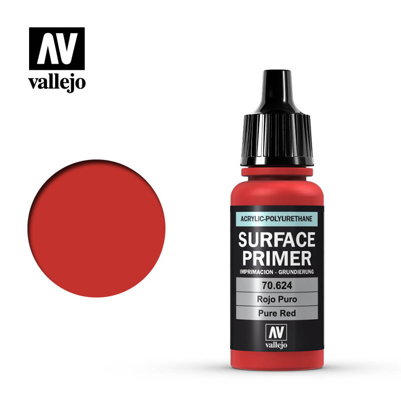 Vallejo - Primer Pure Red - 17 ml