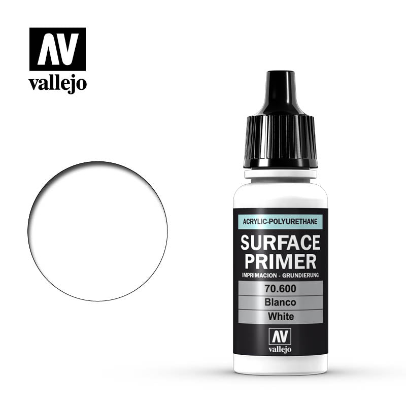 Vallejo - Surface Primer - White 18ml