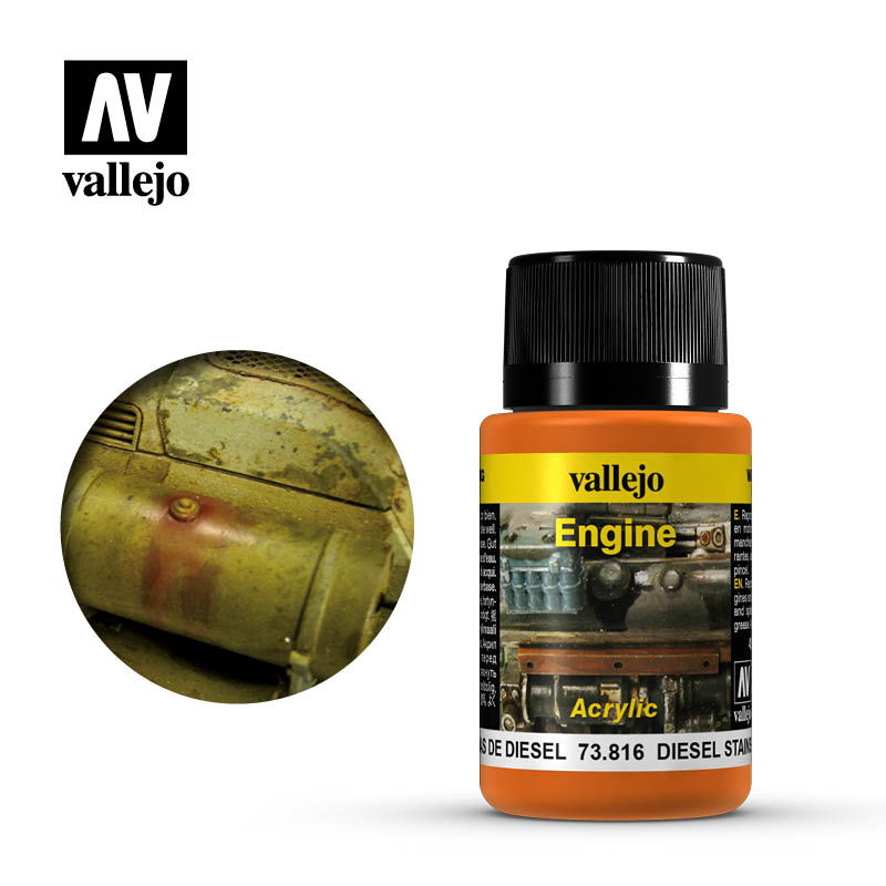 Vallejo Weathering Effects Diesel Stains 40 ml