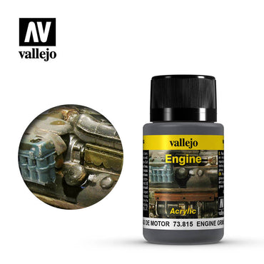 Vallejo Weathering Effects Engine Grime 40 ml