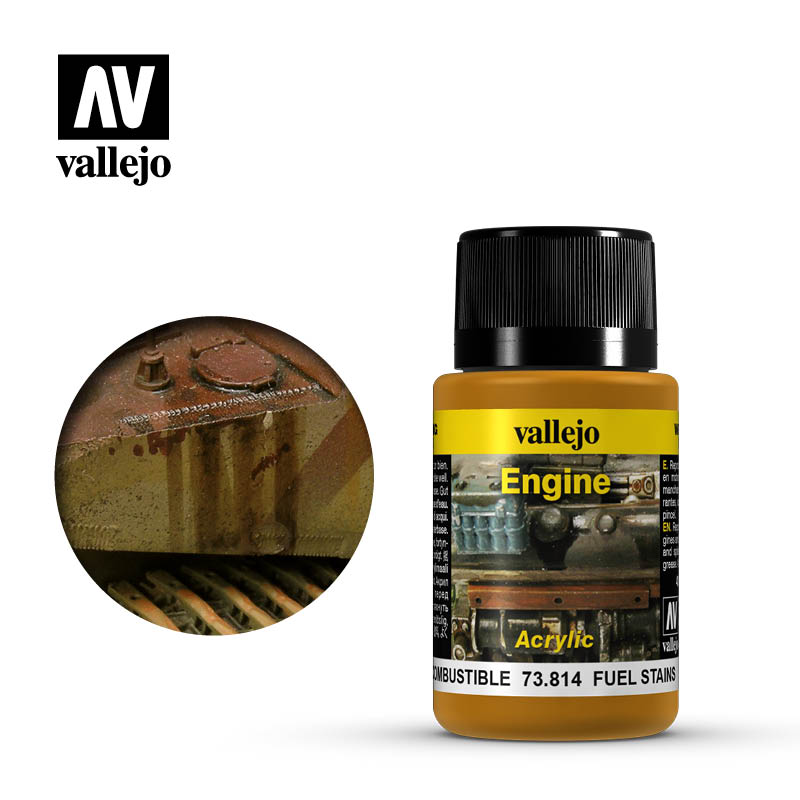 Vallejo - Weathering Effects - Fuel Stains 40 ml