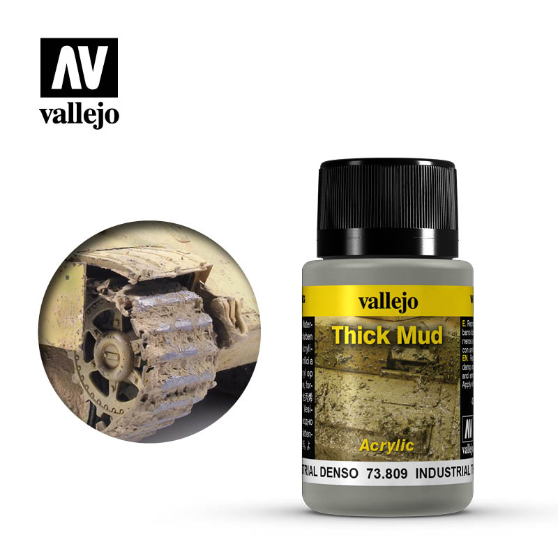 Vallejo Weathering Effects Industrial Thick Mud 40 ml
