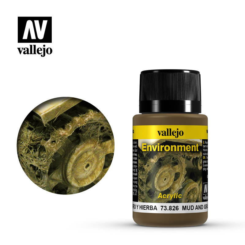 Vallejo - Weathering Effects - Mud and Grass Effect 40 ml