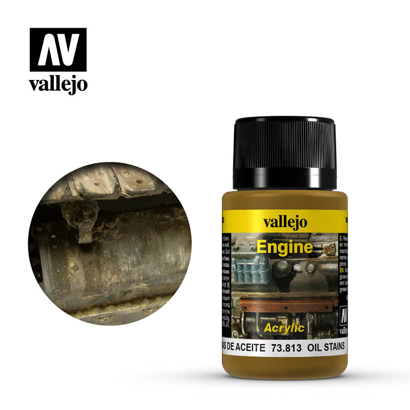 Vallejo - Weathering Effects - Oil Stains 40 ml