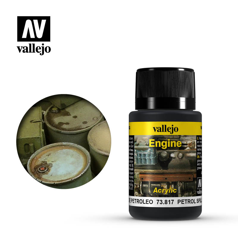 Vallejo - Weathering Effects - Petrol Spills 40 ml