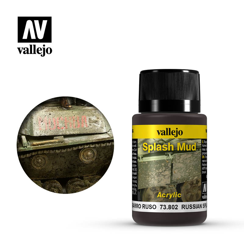 Vallejo - Weathering Effects - Russian Splash Mud 40 ml