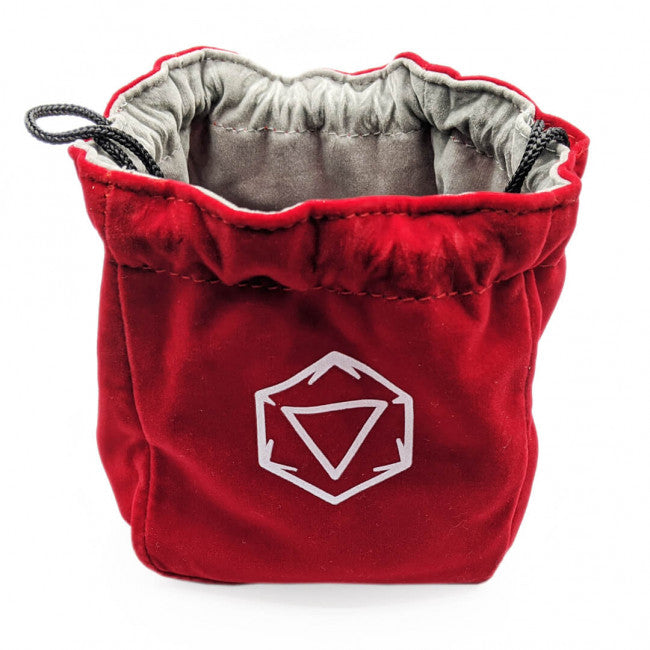 Dice Bag Velvet - Red