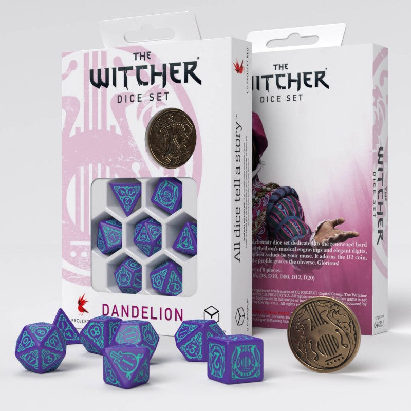 The Witcher Dice Set. Dandelion - Half a Century of Poetry (7)