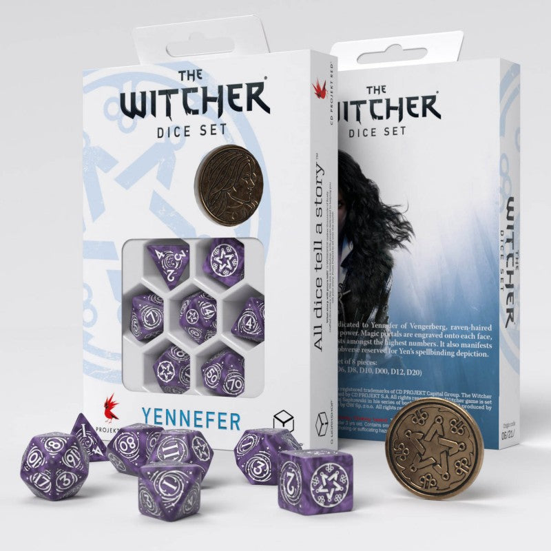 The Witcher Dice Set. Yennefer - Lilac and Gooseberries (7)