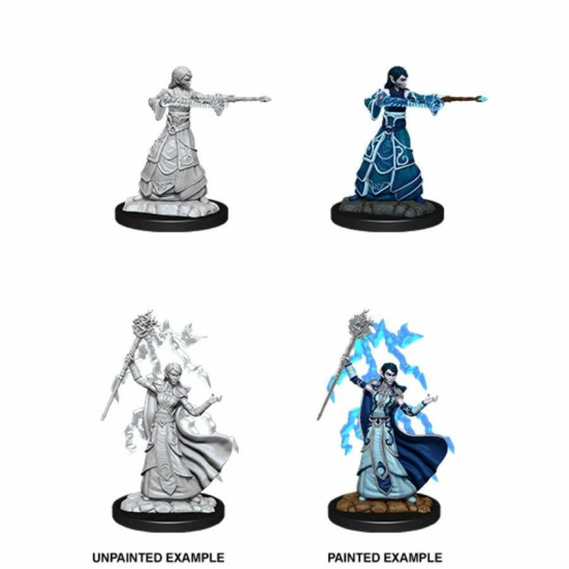 D&D Nolzurs Marvelous Unpainted Miniatures - Female Elf Wizard