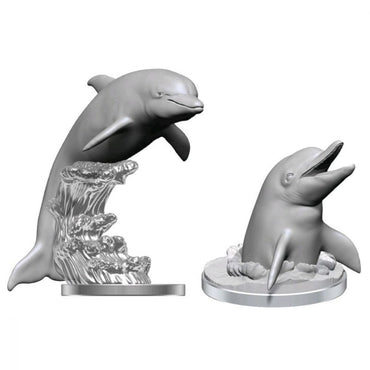 Miniature - Unpainted Dolphins