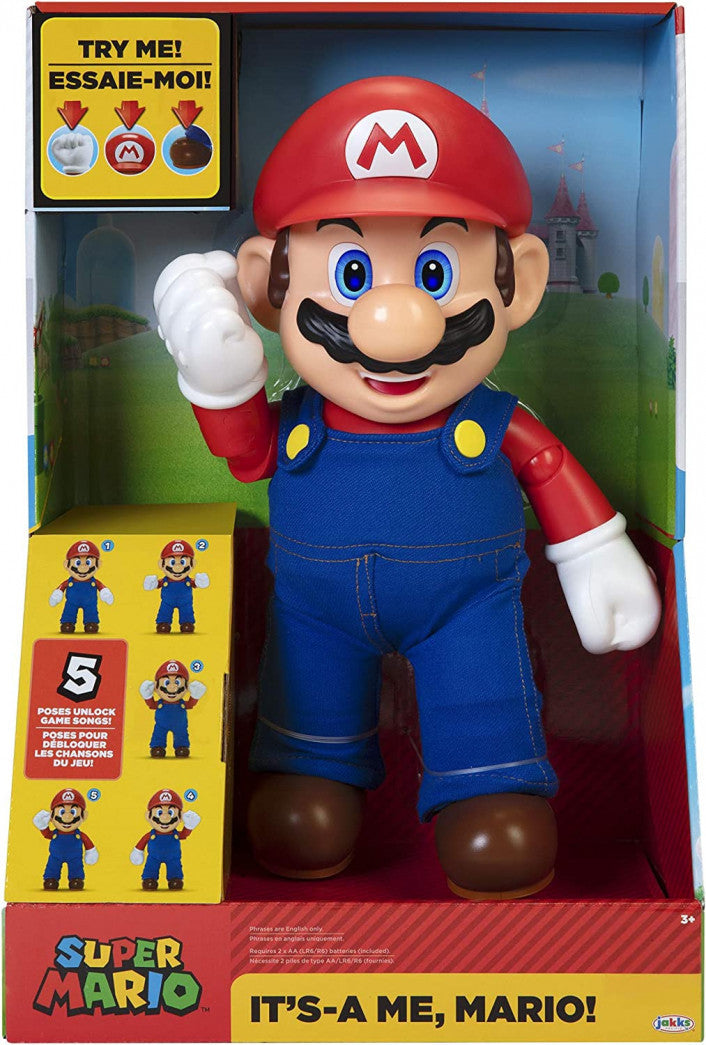 World of Nintendo It's A Me! Mario Figurine