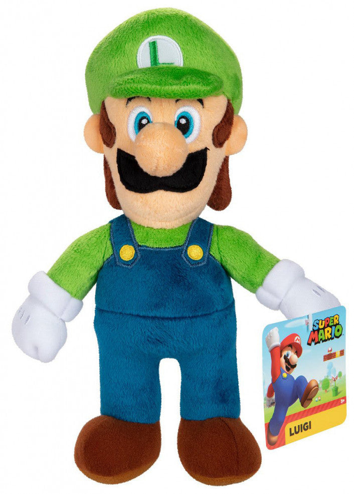 World of Nintendo Super Mario Plush Luigi 21cm