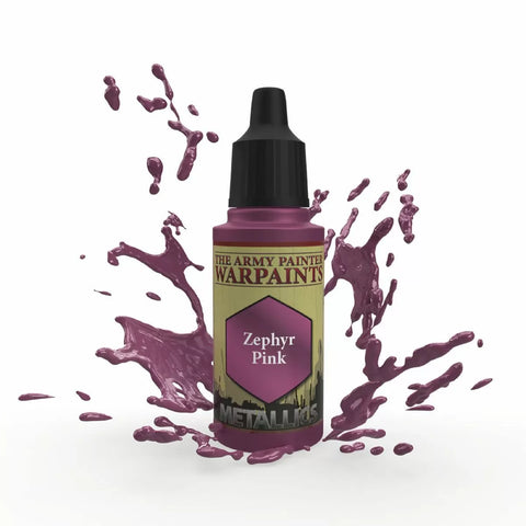 Army Painter - Metallics - Zephyr Pink Acrylic Paint 18ml