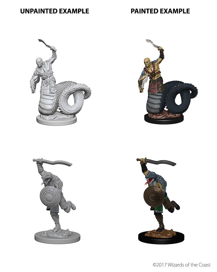 D&D Nolzurs Marvelous Unpainted Miniatures - Yuan-Ti Malisons